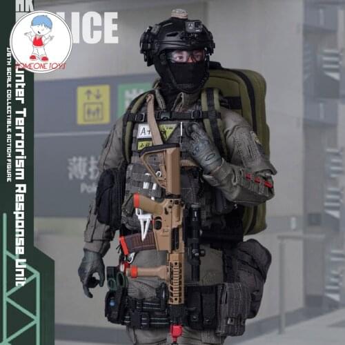 1:6 Male Soldier Action Figure SoldierStory SS116 whole set Hong Kong Anti-Terrorism police CTRU xiao zhang Collect gift toy
