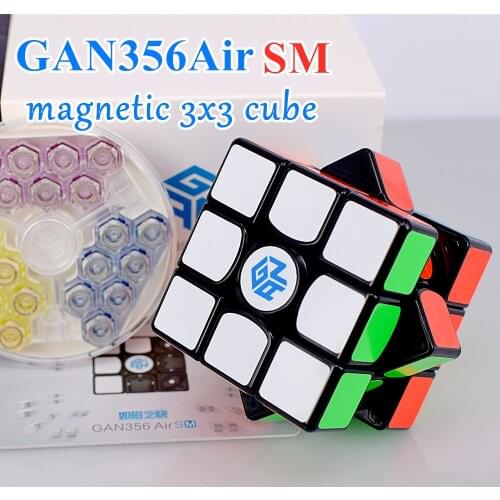 GAN356Air SM Magnetic 3x3x3 magic cube gans 3x3x3 cube GAN356 Air 3x3 speed cube GAN 356Air puzzle cubo magico