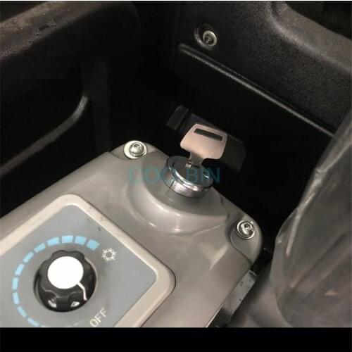 For IHI 55/60/65/70/80 Excavator ignition door lock key engine cover key excavator accessories