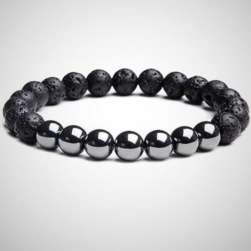 3 Style Natural Stone Bead Bracelet Men Minimalist Classic Distance Bracelet Fashion Jewelry Gift Male Accessories 2020