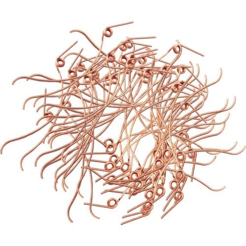 Set of 70 Copper Piano Damper Lever Butts Springs for Asian Type Hammer Butts Piano Repair Parts