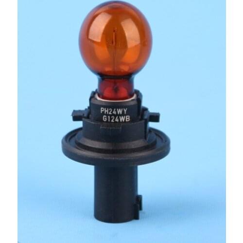 For Audi Q5 A4 Headlight Front Angle Light Steering Bulb with Base PH24WY G124WB