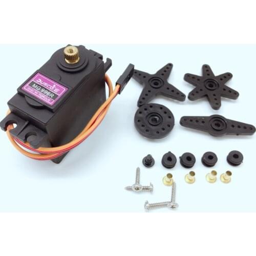 10 x MG996R Servos Digital MG996 Metal Gear High Torque Arduino Digital Servo for RC Helicopter CAR robot MG995 Free shipping