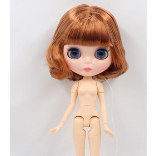 30cm BJD Doll Cute 1/6 BJD Toy Without Clothes Natural Skin Shiny Face Short Hair Joint Body Girl Gift Wholesale Price