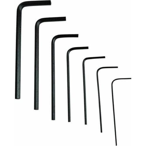 7Pcs 0.7mm-3mm Allen Key Wrench Metric Mini Hexagon Spanner Wrench Set For Bicycle Motorcycle Car Hand Repair Tools