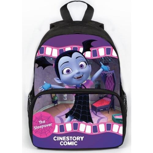 School Bags Vampirina backpack for teenagers Girls Kids Boys Children Student travel backpack Shoulder Bag Laptop bolsa escolar