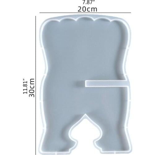 Folding Book Stand Silicone Mold Vintage Quran Intricate Carved Muslim Prayer Book Organizer Bookshelf for Dropshipping