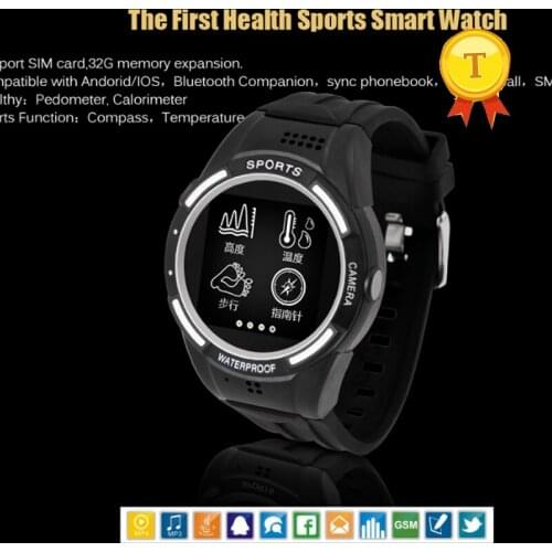 1.54 inch Waterproof Fashion Smart Watch Phone sport Health Management Watch Phone Wrist Watch With Pedometer sim tf card slot