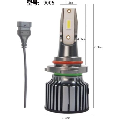 1 Pair Universal 48W Car Headlight H1 H7 H11 9005 9006 H4 6000K X6 Series CSP Chip For Automobile Refitting LED headlamp
