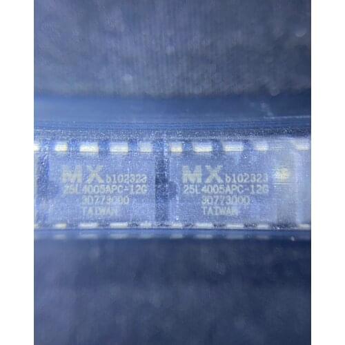 10~50pcs/lot MX25L4005APC-12G MX25L4005 DIP8 25L4005APC-12G 100% NEW Original free shipping