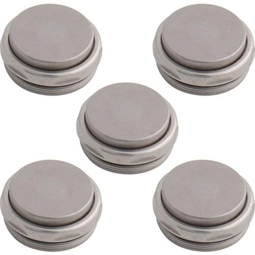 5pcs Push Cap for Ti-Max X95L Dental 1:5 Increasing Fiber Optic Contra Angle Low Speed Handpiece Red Ring Air Turbine