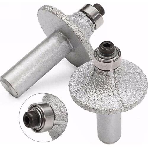 Diamond Router Bits Wheel 1/2" For Marble Granite Hand Profiler Half Bullnose
