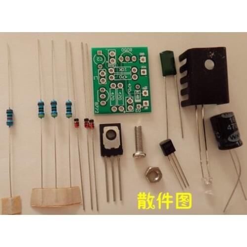 Free Shipping! Rotating LED wireless power supply module DIY kits module sensor