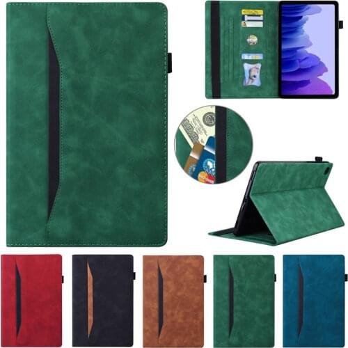 Tablet Funda For Samsung Galaxy Tab A7 2020 SM T500 T505 Case Fashion PU Leather Wallet Cover For Galaxy Tab A7 Case Coque 10.4"