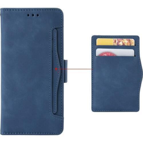 For Asus ROG Phone II 2 ZS660KL case Leather luxury Flip Wallet independent Card Cover For Asus ROG2 ZS660KL Asus I001DA Case