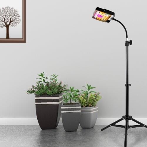 Grow Light 800W LED Phyto Lamp With Tripod Stand Full Spectrum Phytolamp For Plants Home Indoor Floor Phytolamps ON/Off Switch