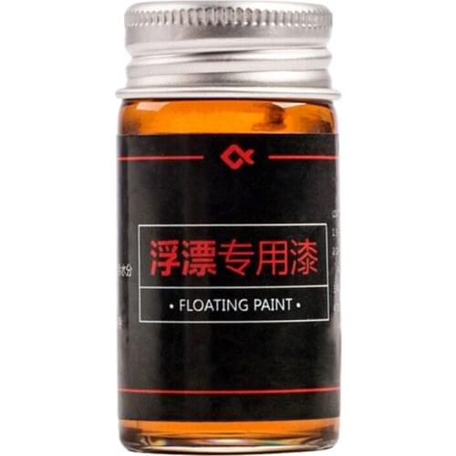 30ML Fishing Floats DIY Fluorescent Paint Floats Tail Painting Indicator Visualable Buoy Tail Repairment Tackle Accessories