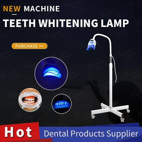 Teeth Whitening Machine Lamp 36W 10 LED Cold Light Oral Care with Floor Standing Type