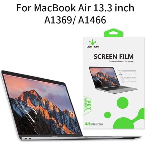 Lention Notebook Screen Protective Film for Macbook Air 13 Inch HD A1369 A1466 Laptop Screen Eye Protection Computer Accessories