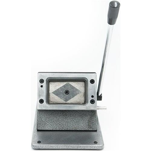 PVC Card Cutting Machine, Business Car Paper Cutter, Card Punching Machine, Manual Cutting Tools, Machining Center, 86x54MM