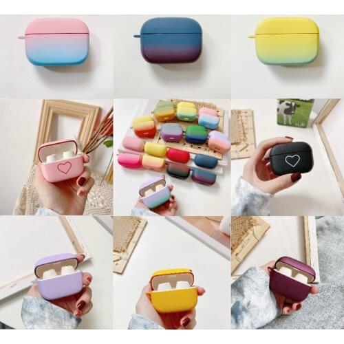 Matte Gradient Contrast Color Cases For Edifier TWS1 Pro Cute Solid Color Hard PC Earphone Protector Cover Accessories