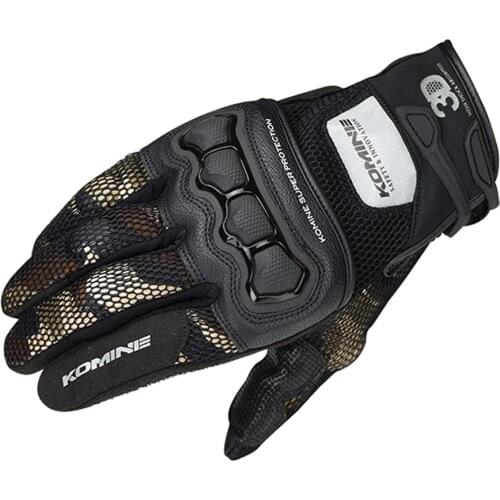 GK215 motorcycle locomotive gloves anti-fall locomotive full finger gloves touch screen breathable racing gloves