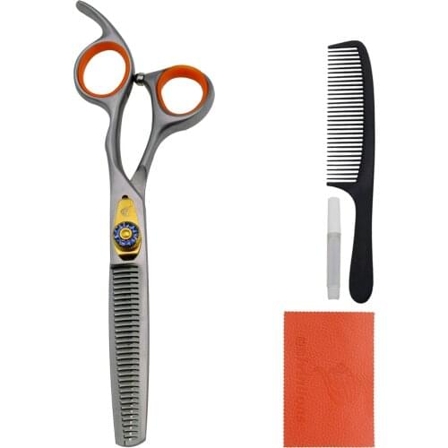 Univinlions 6.0 Inch Hairdressing Scissors Barber Accessories Hair Thinning Shears Trimming Tools For Hairdresser Home Salon