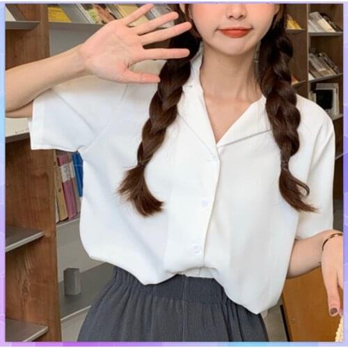 Casual Womens T-shirt 2021 White Top Woman Short Sleeve T-shirts For Summer Solid Tops Female Clothing 2021 Tee Shirt Oversize