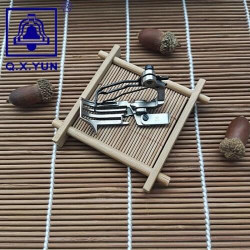 Q X YUN 277150 Presser Foot For PEGASUS EXT 3 rows Overlock Sewing Machine Parts