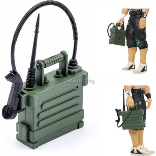 1PCS Radio Station Phone 1/10 Scale Imitation Telephone for 1:10 RC Crawler Car Axial SCX10 90046 D90 D110 TF2 Traxxas TRX-4