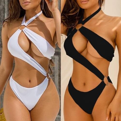 Sexy Bikini Women 2021 Swimsuit One Piece Swimwear Female Brazilian Bathing Suit Summer Beach Wear Swimming Suit Biquini