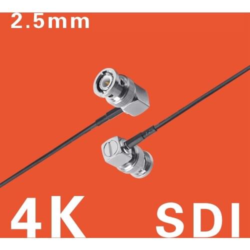 Broadcast-grade 4K SDI ultra-fine flexible cable 6G 75Ω ohms Viking Mammoth Video Transmission Camera Monitor Ultra Slim