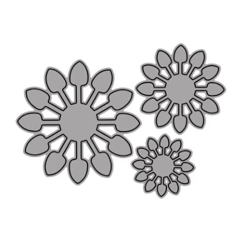 Cutting Dies Irregular Flower Pattern For DIY Scrapbooking Embossing Album Paper Cards Dies 2021 New