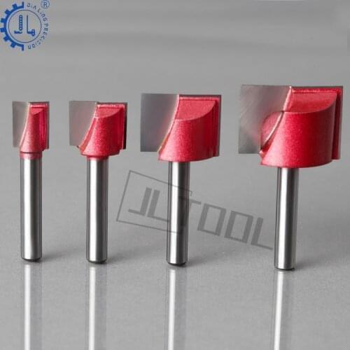 1pc 6mm Cleaning bottom Engraving Bit solid carbide router bit Woodworking Tools CNC milling cutter endmill for wood