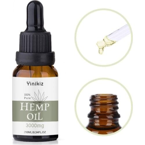 3000mg Hemp Oil For Pain Relief Anxiety Sleep Anti Inflammatory Extract Drops Seed Oil 100% Pure Organic Dropshipping
