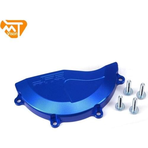 Motorcycle Accessories CNC Aluminum Right Side Engine Case Cover Protector Guard For YAMAHA YZ250F YZ 250F WR250F 250 2014-2016