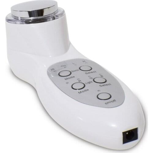 7 LED Phototherapy 3MHz Ultrasound vibration Photon Rejuvenation Facial Face Care Remove wrinkles Beauty Device