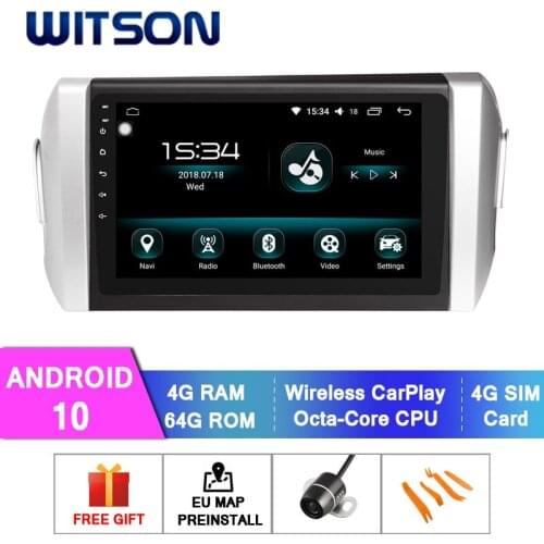 WITSON Android 10.0 CAR DVD SYSTEM for TOYOYA INNOVA (LHD) car dvd player link/DAB/OBD/TPMS/DVR/Wifi/3G/4G support