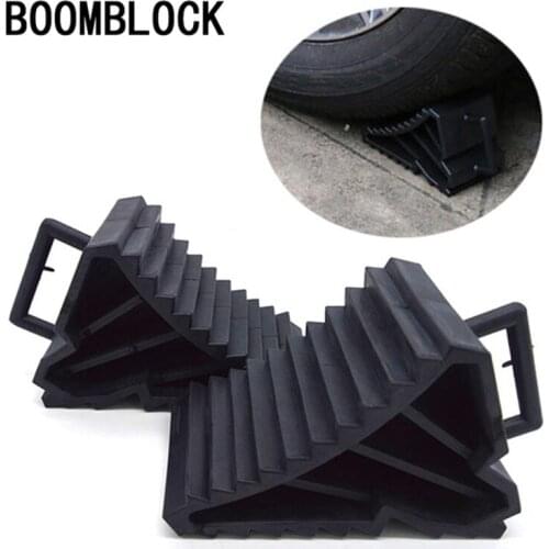 BOOMBLOCK Car Rubber Stop Slip Control Tire Triangle Pad For BMW E36 F10 X5 E53 E34 E30 F20 Audi A4 B6 B8 B7 A3 A6 C5 C6 Q5 A5