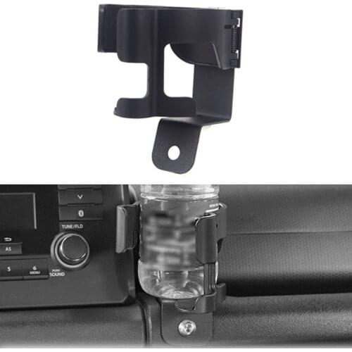 Car Mount Water Cup Bracket for Suzuki Jimny 2019 2020 Accessories Black