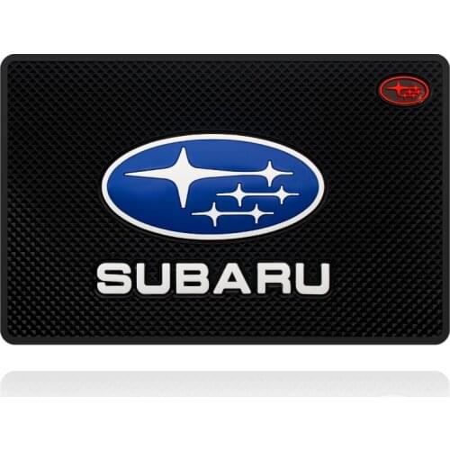 Car PVC Anti Slip Mat Phone Holder Automobiles Interior Dashboard Non-Slip for Subaru Impreza Forester Tribeca Auto Accessories