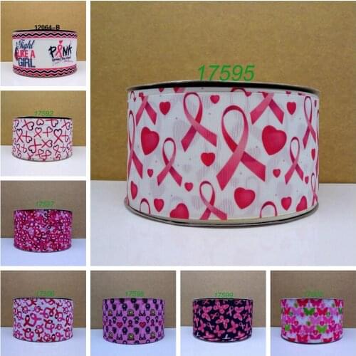 Free shipping 50 yard cartoon printed grosgrain ribbon 17595