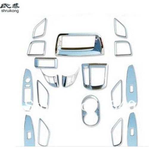 For Mazda CX-5 CX - 5 CX5 Outlet Interior Door Shake Handshandle Bowl Molding Gear Ring Glass Decoration Interior Covered 18 pcs