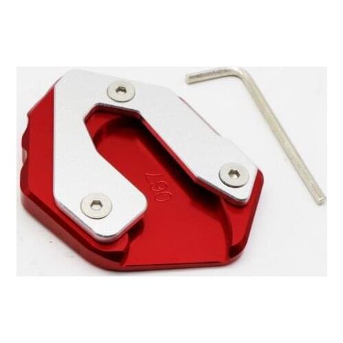 For Yamaha MT 09 MT09 Tracer XSR900 XSR 900 Motorcycle Auminum Side Stand Enlarger Plate