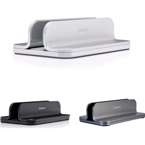 Jokitech Notebook Desktop Computer Vertical Stand Vertical Flat Aluminum Alloy Metal Heat Dissipation Bracket