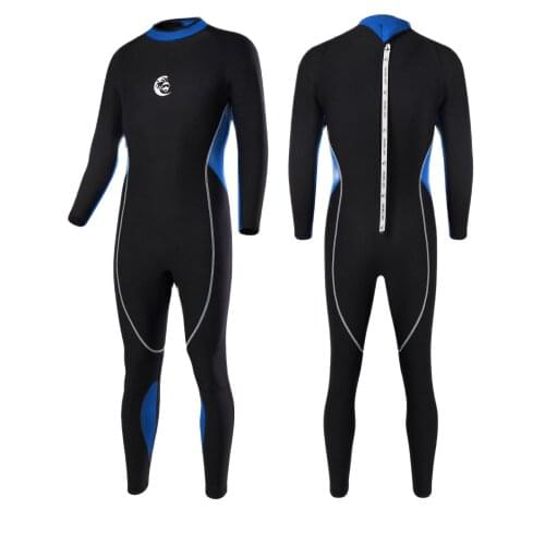 NEW 2MM Neoprene Wetsuit Men Keep Warm Swimming Scuba Diving Bathing Suit Long sleeve Triathlon Wetsuit for Surf Snorkeling