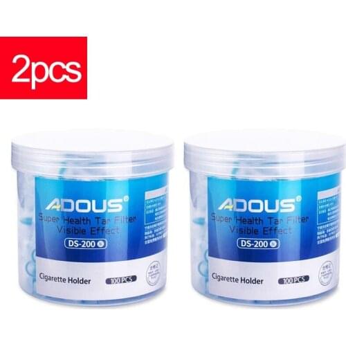 2 Boxes Disposable Microfiltration Cigarette Tobacco Filte Tar Smoking Holder Men Health Tools Disposable Cigarette Filter Gifts