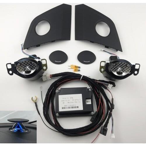 Fit for audi A4 Q5 A5 A6 A7L A8 Q5 Q7 Q8 2009 -2020 Led car light interior Lift tweeter Ambient Light 32 colors Rotating tweeter