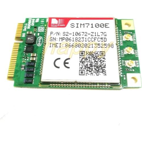 SIM7100E minipcie LTE 4G module