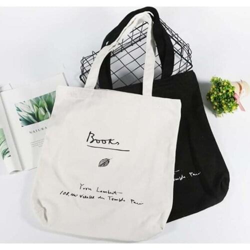 Shoulder Bags Eco Bolsa Tote Fashion Canvas Printing Women Handbags & Crossbody Casual Interior Slot Pocket Soft Open As